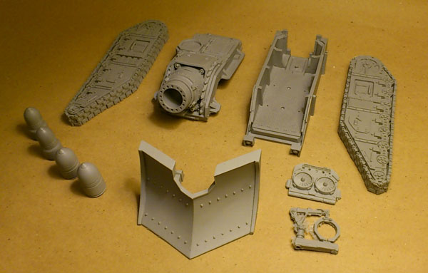 Parts for the Big Momma Cannon and Ursus Tractor
